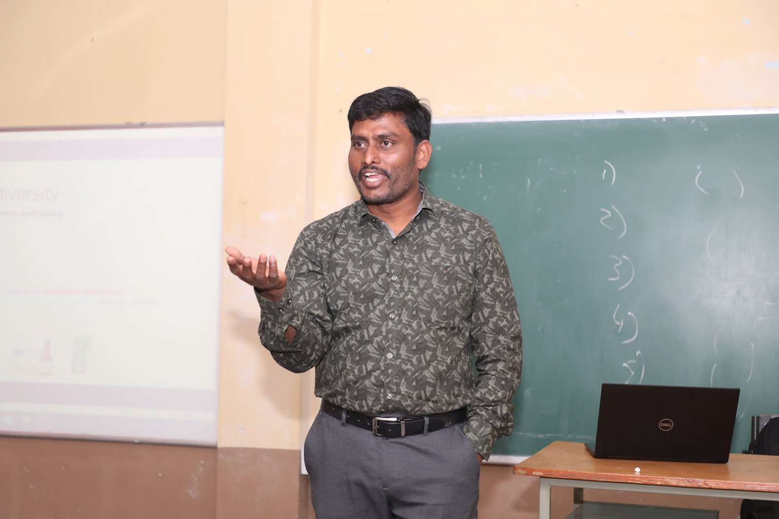 Guest lecture titled ‘Protecting Biodiversity on Earth’