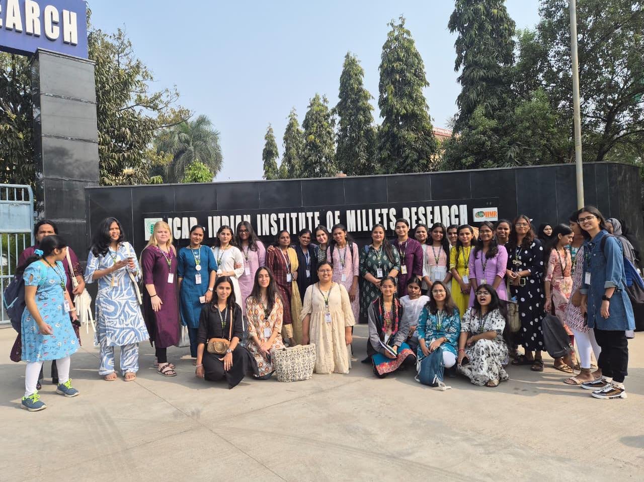 Field visit to the IIMR-Nutrihub