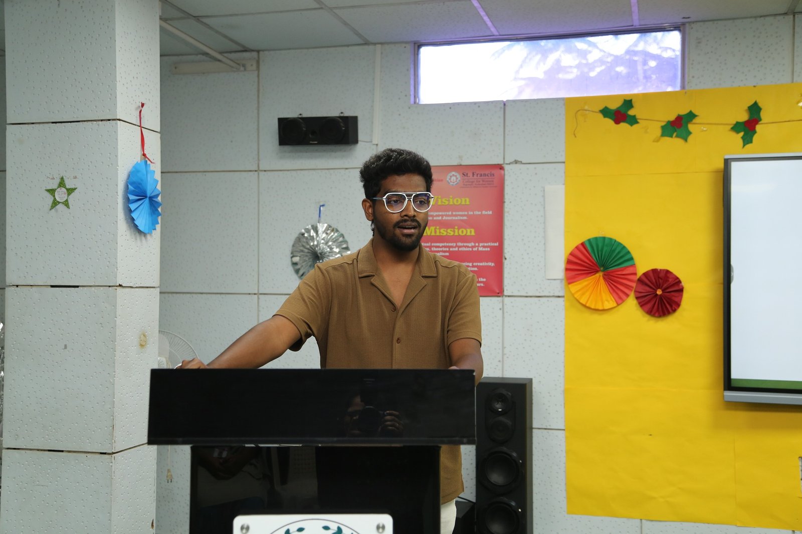 Guest lecture on 'Writing for TV Programmes'