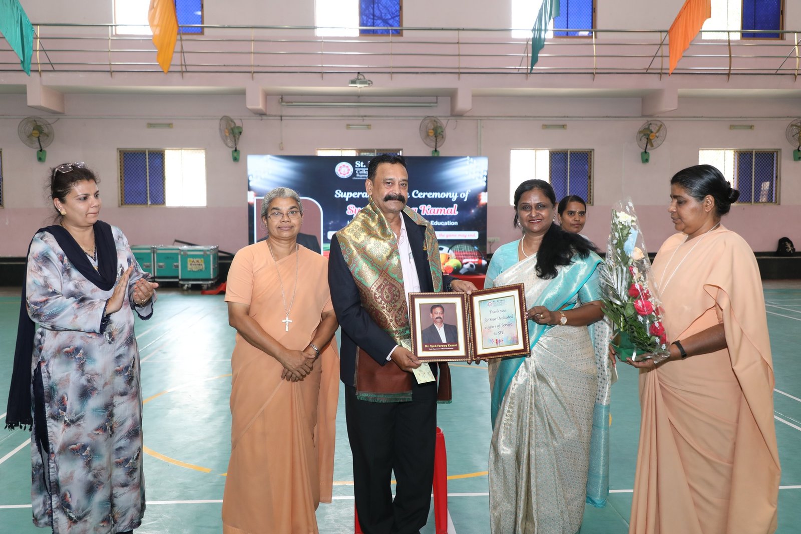 Retirement of Mr. Syed Farooq Kamal - HoD, Physical Education