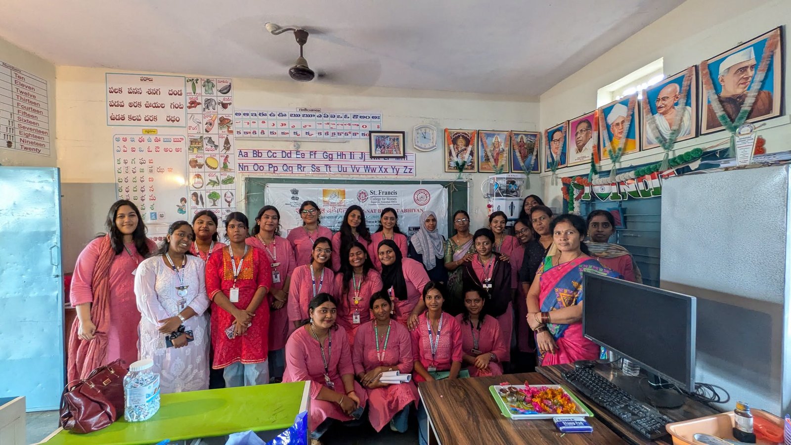 The Spectrum Club, as part of the Unnat Bharat Abhiyan (UBA) initiative, organised an outreach programme at a government primary school in the Lakshmi Nagar colony of Kandi village.