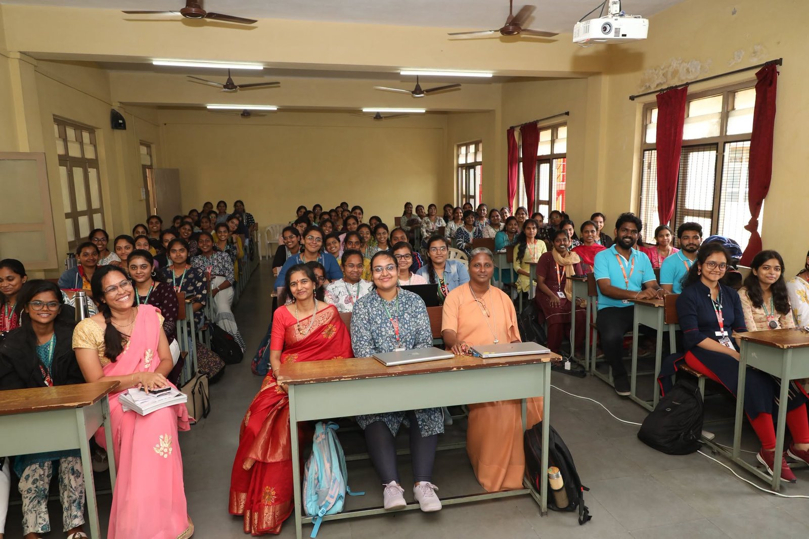 The Department of Computer Science organised a two-day workshop on "Embedded Systems and IoT for Data Analytics," under the DBT STAR College scheme for students of BSc MSCS and MPCS.
