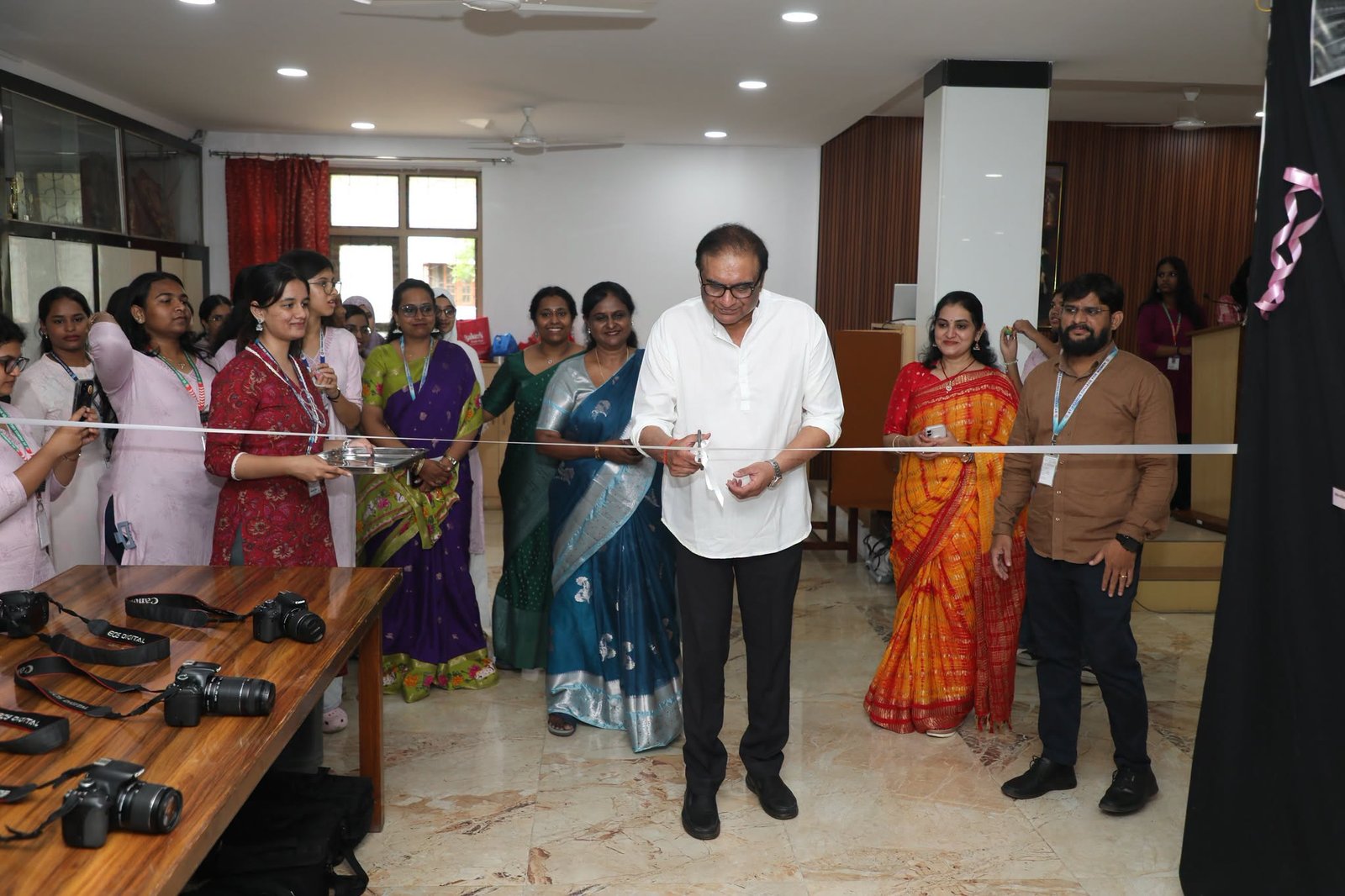 The Department of Mass Communication and Journalism commemorated World Photography Day