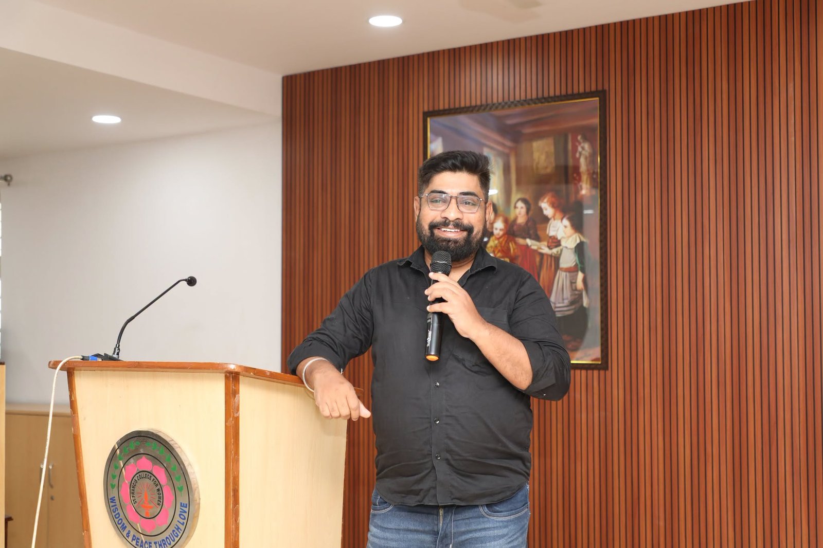 The Department of Microbiology organised a guest lecture on Industrial Skills and Applications.