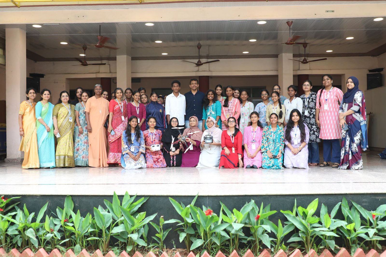 The Department of Computer Science c@nnect 9.15, under the DBT Star College Scheme, organised a two-day DroneTech workshop titled ’From Concept to Flight’.