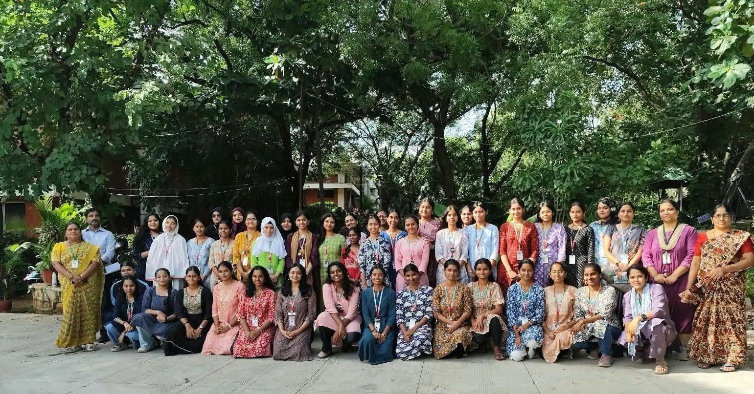The Department of Biotechnology organised a field visit to the Environment Protection Training and Research Institute (EPTRI)