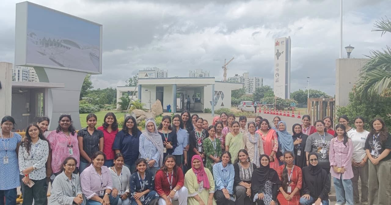 The Department of Mathematics organised a field trip to IIT Hyderabad