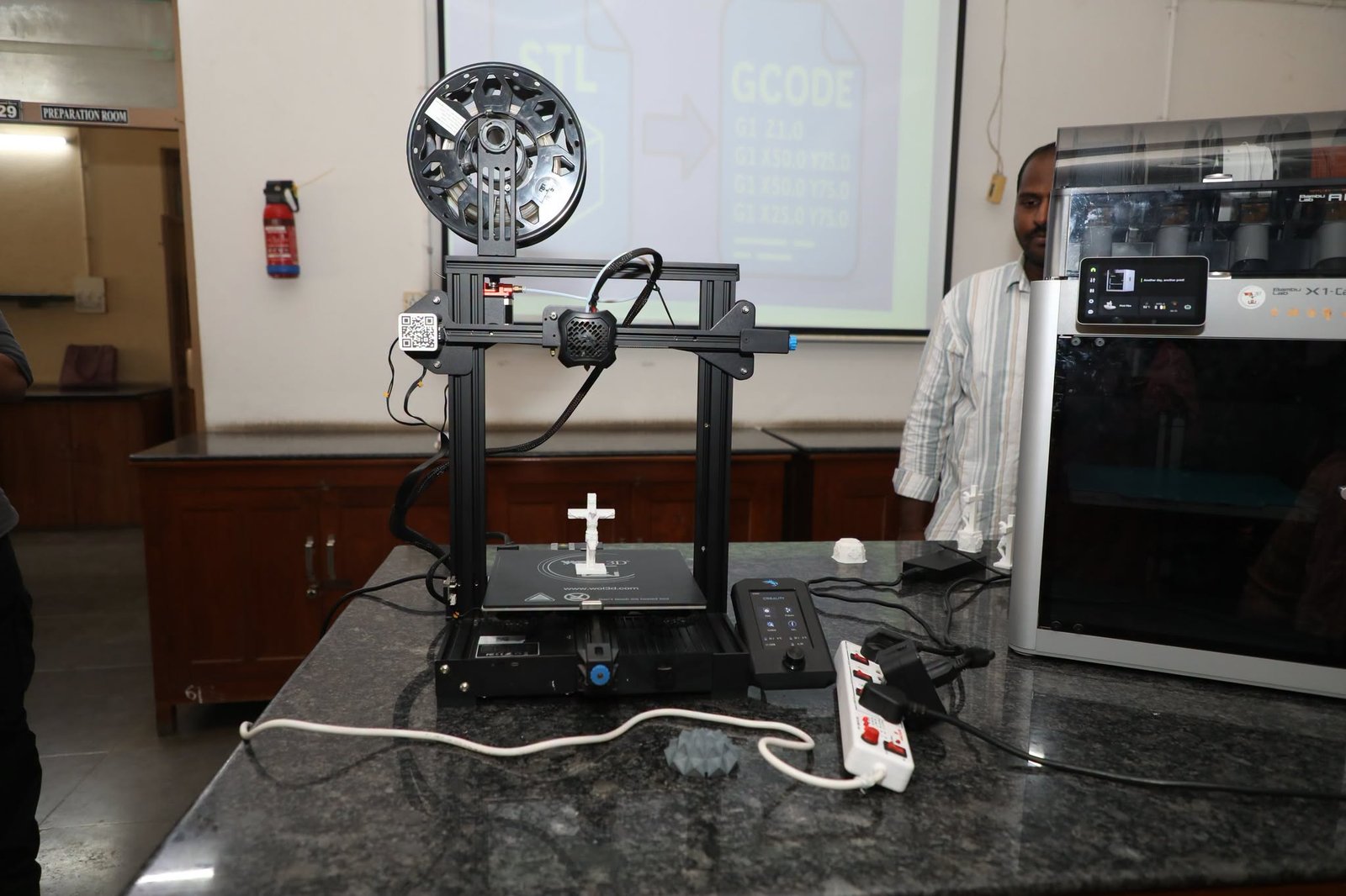 The Department of Physics organised a hands-on training workshop on 3D Printing and Additive Manufacturing in association with Physitech Electronics, Hyderabad, under the STAR DBT College Scheme.